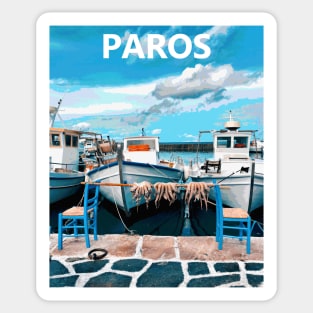 Paros Sticker